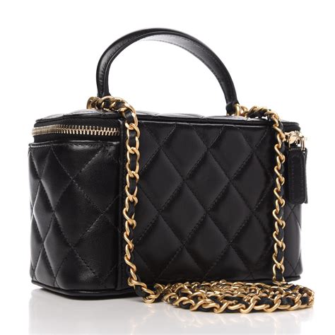 chanel top handle vanity with chain|chanel clutch with chain 2020.